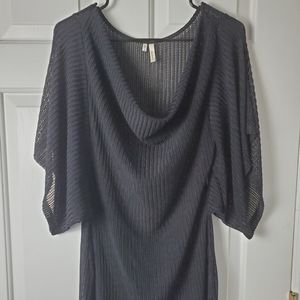 Beach cover or tank top over shirt